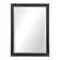 Uttermost Gower Aged Black Vanity Mirror (85|09485)