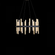 HARMONIX 24IN ROUND PENDANT 3000K (3612|PD-87924-BK/AB)