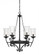 Amilla 6 Light Chandelier (21|92386-NI)