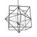 Roxton 12 Light Chandelier (Matte Black & Polished Nickel) (12|AC11202PN)