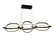 Circa Collection Hanging Pendant (4450|HF5025-BK)