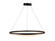 Circa 39'' LED  Ring Pendant in Black (4450|HF5029-BK)