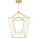 Park Ave. 30''W Double Carriage LED Pendant in Gold (4450|HF9412-GLD)