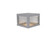 Avenue Outdoor 10''  Sconce in Silver with Ribbed Glass (4450|AV9905-SLV)