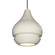 Arabesque 1-Light Pendant (254|CER-6400-CRK-ABRS-BKCD)