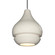 Arabesque 1-Light Pendant (254|CER-6400-CRK-CROM-BKCD)