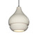 Arabesque 1-Light Pendant (254|CER-6400-CRK-MBLK-BKCD)
