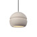 Small Sphere 1-Light Pendant (254|CER-6410-BIS-ABRS-WTCD)