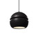 Small Sphere 1-Light Pendant (254|CER-6410-CRB-MBLK-BKCD)