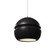 Small Sphere 1-Light Pendant (254|CER-6410-CRB-NCKL-WTCD)