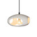 Punch 1-Light Pendant (254|CER-6440-BIS-MBLK-BKCD)