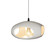 Punch 1-Light Pendant (254|CER-6440-MAT-MBLK-WTCD)