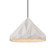 Geometric 1-Light Pendant (254|CER-6450-BIS-NCKL-WTCD)