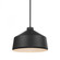 Uttermost Holgate 1 Light Black Pendant (85|22179)