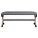 Uttermost Braddock Striped Bench (85|23527)
