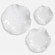 Uttermost Abella Ceramic Wall Decor Set/3 White (85|04234)