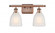 Brookfield - 2 Light - 16 inch - Antique Copper - Bath Vanity Light (3442|516-2W-AC-G441-LED)