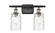 Candor - 2 Light - 15 inch - Black Antique Brass - Bath Vanity Light (3442|516-2W-BAB-G352)