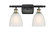 Castile - 2 Light - 16 inch - Black Antique Brass - Bath Vanity Light (3442|516-2W-BAB-G381-LED)