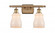 Ellery - 2 Light - 15 inch - Brushed Brass - Bath Vanity Light (3442|516-2W-BB-G391)