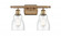 Ellery - 2 Light - 15 inch - Brushed Brass - Bath Vanity Light (3442|516-2W-BB-G394)