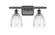 Brookfield - 2 Light - 16 inch - Oil Rubbed Bronze - Bath Vanity Light (3442|516-2W-OB-G442-LED)