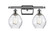Waverly - 2 Light - 16 inch - Polished Chrome - Bath Vanity Light (3442|516-2W-PC-G362)