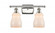 Ellery - 2 Light - 15 inch - Polished Nickel - Bath Vanity Light (3442|516-2W-PN-G391-LED)