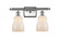 Ellery - 2 Light - 15 inch - Brushed Satin Nickel - Bath Vanity Light (3442|516-2W-SN-G391-LED)