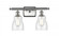 Ellery - 2 Light - 15 inch - Brushed Satin Nickel - Bath Vanity Light (3442|516-2W-SN-G394)
