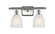 Brookfield - 2 Light - 16 inch - Brushed Satin Nickel - Bath Vanity Light (3442|516-2W-SN-G441-LED)