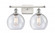 Athens - 2 Light - 18 inch - White Polished Chrome - Bath Vanity Light (3442|516-2W-WPC-G124-LED)