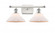 Orwell - 2 Light - 18 inch - White Polished Chrome - Bath Vanity Light (3442|516-2W-WPC-G131)