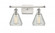 Conesus - 2 Light - 16 inch - White Polished Chrome - Bath Vanity Light (3442|516-2W-WPC-G275)