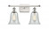 Hanover - 2 Light - 16 inch - White Polished Chrome - Bath Vanity Light (3442|516-2W-WPC-G2812)