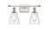 Ellery - 2 Light - 15 inch - White Polished Chrome - Bath Vanity Light (3442|516-2W-WPC-G394)