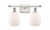 Eaton - 2 Light - 16 inch - White Polished Chrome - Bath Vanity Light (3442|516-2W-WPC-G81-LED)