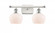 Fenton - 2 Light - 17 inch - White Polished Chrome - Bath Vanity Light (3442|516-2W-WPC-G91)