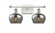 Fenton - 2 Light - 17 inch - White Polished Chrome - Bath Vanity Light (3442|516-2W-WPC-G93-LED)