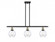 Waverly - 3 Light - 36 inch - Black Antique Brass - Stem hung - Island Light (3442|516-3I-BAB-G362)