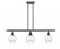 Waverly - 3 Light - 36 inch - Matte Black - Stem hung - Island Light (3442|516-3I-BK-G362)