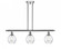 Waverly - 3 Light - 36 inch - Polished Chrome - Stem hung - Island Light (3442|516-3I-PC-G362-LED)