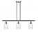 Hadley - 3 Light - 36 inch - Brushed Satin Nickel - Stem hung - Island Light (3442|516-3I-SN-G342-LED)