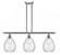 Waverly - 3 Light - 36 inch - Brushed Satin Nickel - Stem hung - Island Light (3442|516-3I-SN-G372)