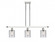 Cobbleskill - 3 Light - 36 inch - White Polished Chrome - Cord hung - Island Light (3442|516-3I-WPC-G112-LED)