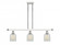 Caledonia - 3 Light - 36 inch - White Polished Chrome - Stem hung - Island Light (3442|516-3I-WPC-G2511-LED)