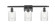 Hadley - 3 Light - 25 inch - Matte Black - Bath Vanity Light (3442|516-3W-BK-G342)