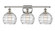 Athens Deco Swirl - 3 Light - 28 inch - Polished Nickel - Bath Vanity Light (3442|516-3W-PN-G1213-8)