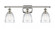 Brookfield - 3 Light - 26 inch - Polished Nickel - Bath Vanity Light (3442|516-3W-PN-G442-LED)