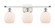 Belfast - 3 Light - 26 inch - White Polished Chrome - Bath Vanity Light (3442|516-3W-WPC-G101-LED)
